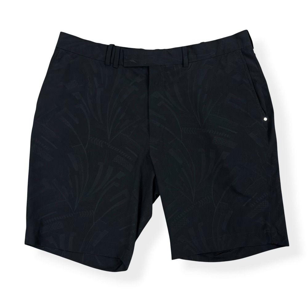 RLX Ralph Lauren Polo Black Men's 36 Performance Golf Shorts Tropical